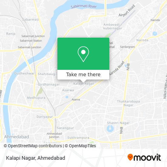 Kalapi Nagar map