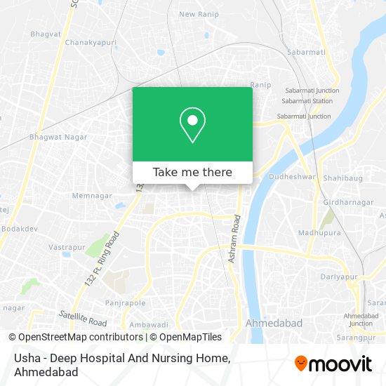 Usha - Deep Hospital And Nursing Home map