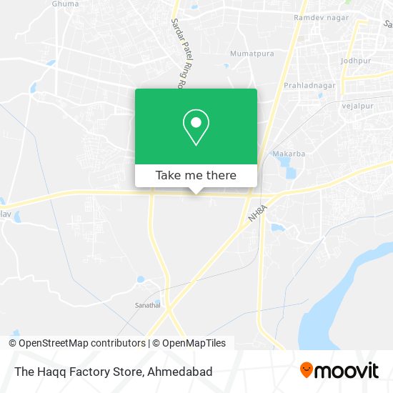 The Haqq Factory Store map