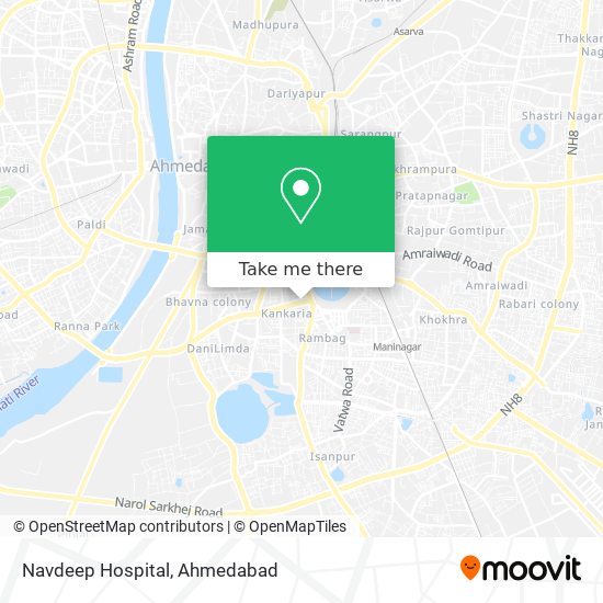 Navdeep Hospital map