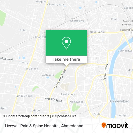 Livewell Pain & Spine Hospital map