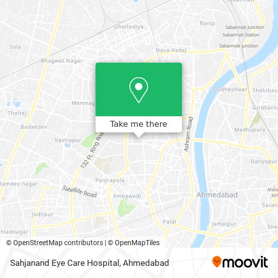 Sahjanand Eye Care Hospital map