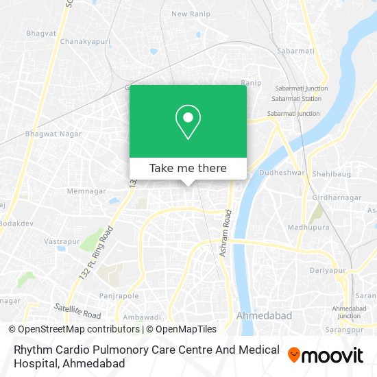 Rhythm Cardio Pulmonory Care Centre And Medical Hospital map