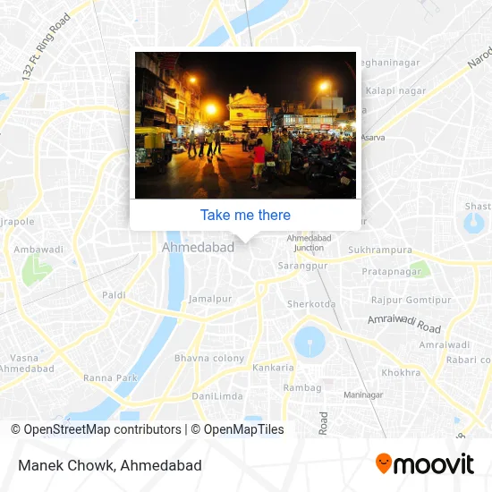 Manek Chowk map