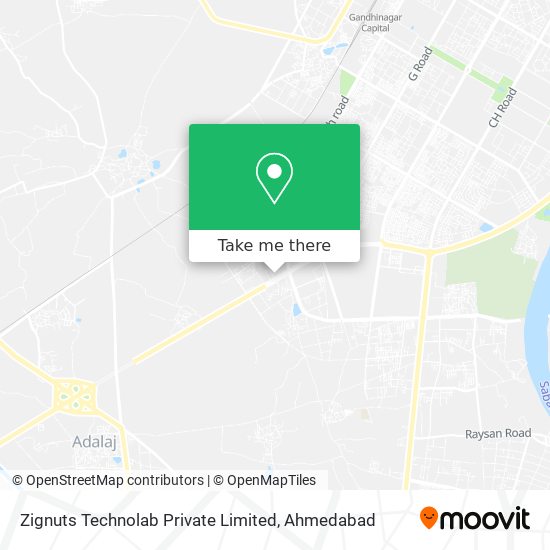 Zignuts Technolab Private Limited map