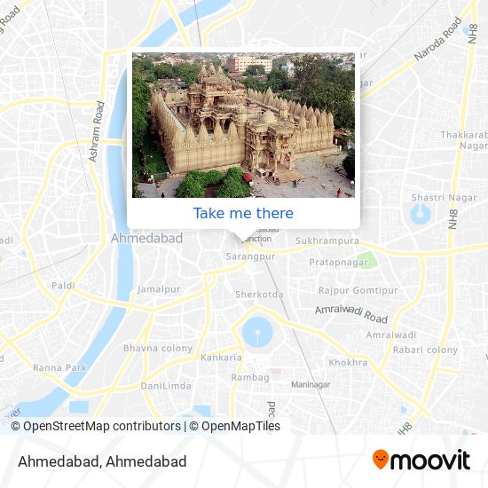 Ahmedabad map