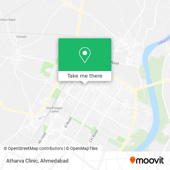 Atharva Clinic map