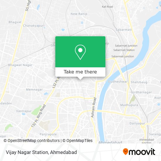 Vijay Nagar Station map