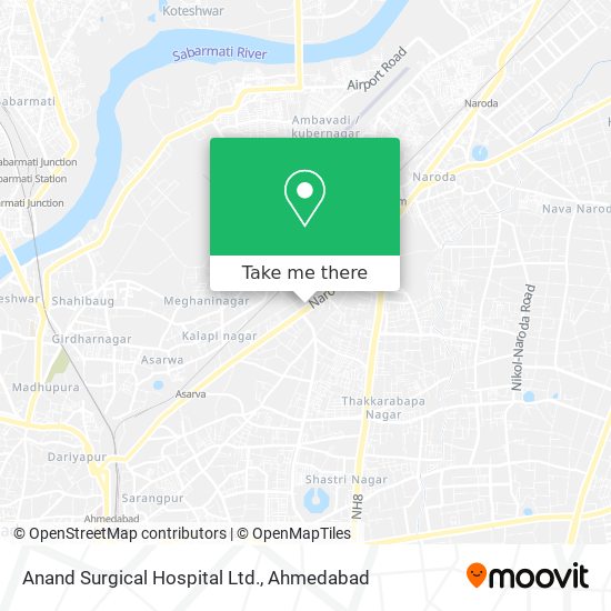 Anand Surgical Hospital Ltd. map