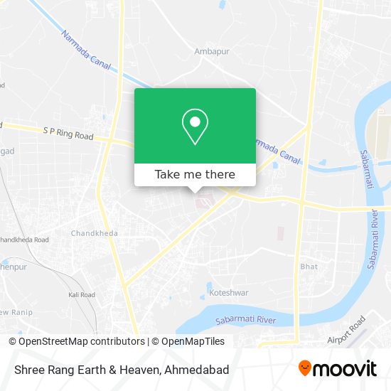 Shree Rang Earth & Heaven map