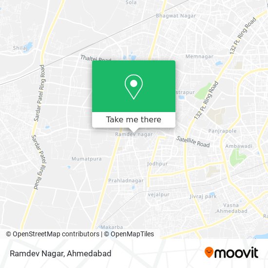 Ramdev Nagar map