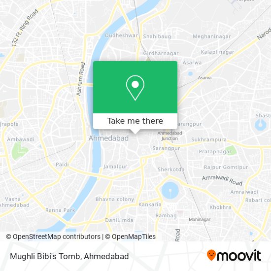Mughli Bibi's Tomb map