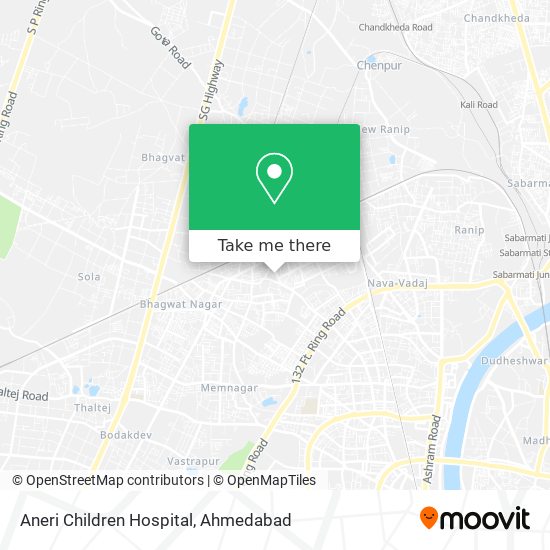 Aneri Children Hospital map