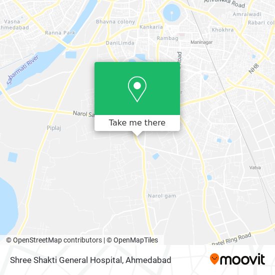 Shree Shakti General Hospital map