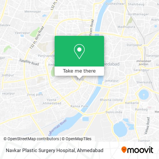 Navkar Plastic Surgery Hospital map