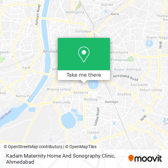 Kadam Maternity Home And Sonography Clinic map