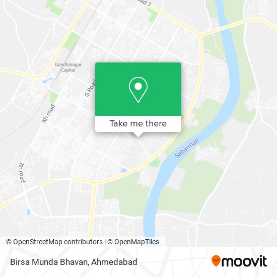 Birsa Munda Bhavan map