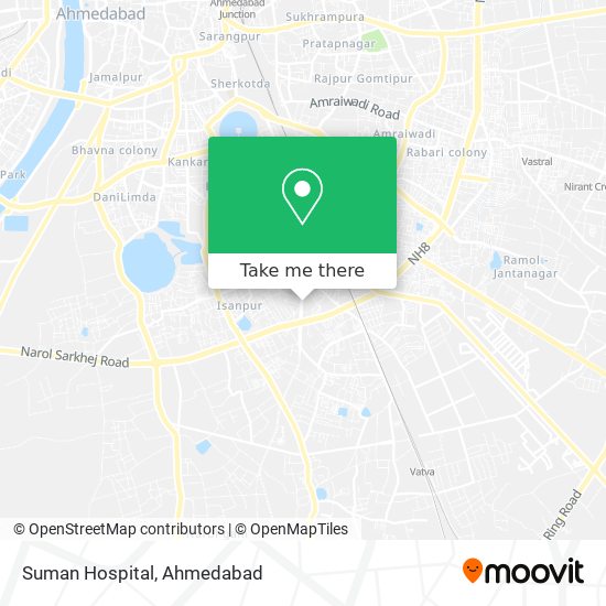 Suman Hospital map