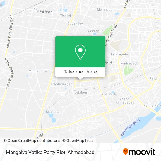 Mangalya Vatika Party Plot map