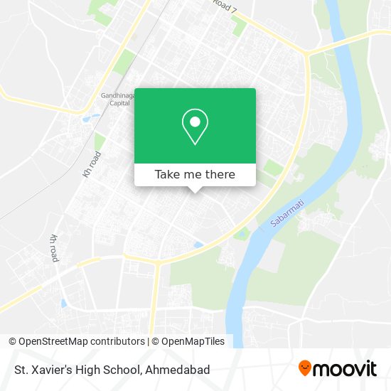 St. Xavier's High School map