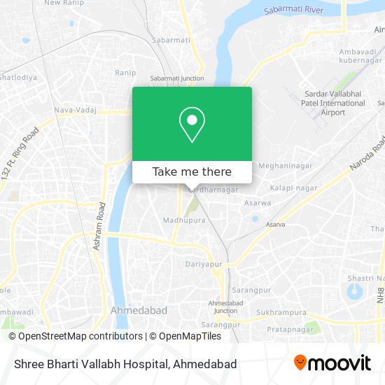 Shree Bharti Vallabh Hospital map