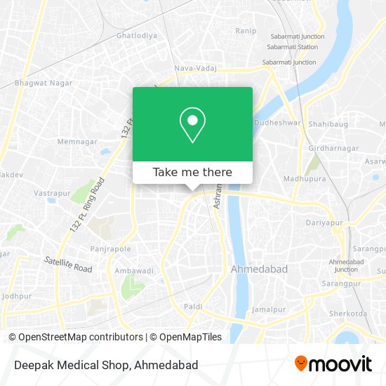 Deepak Medical Shop map