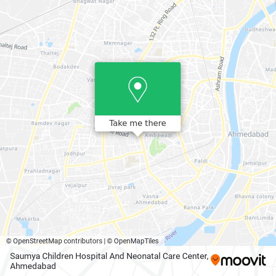 Saumya Children Hospital And Neonatal Care Center map