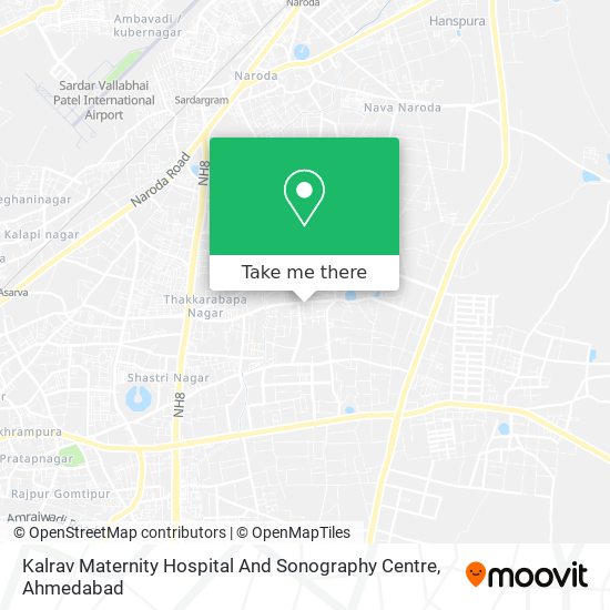 Kalrav Maternity Hospital And Sonography Centre map