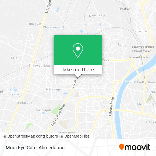 Modi Eye Care map