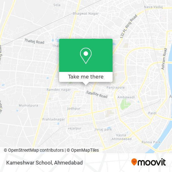 Kameshwar School map