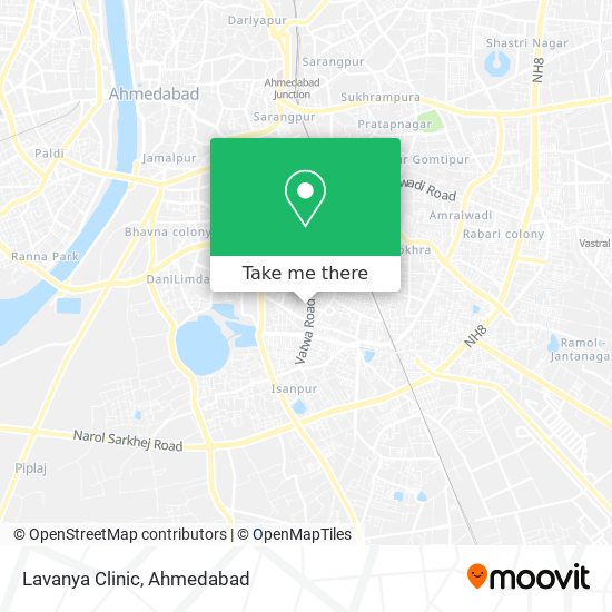 Lavanya Clinic map