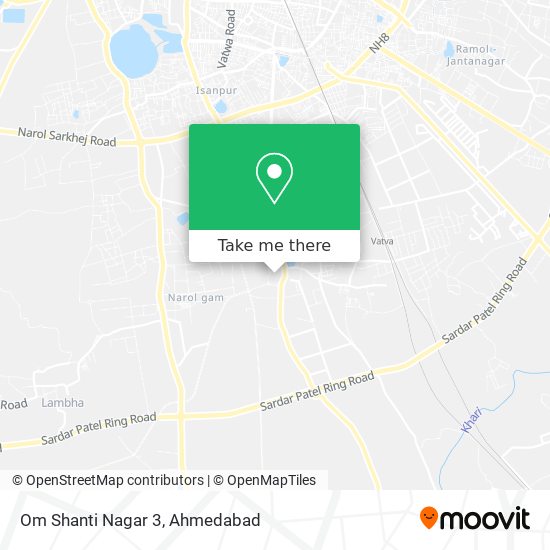 Om Shanti Nagar 3 map