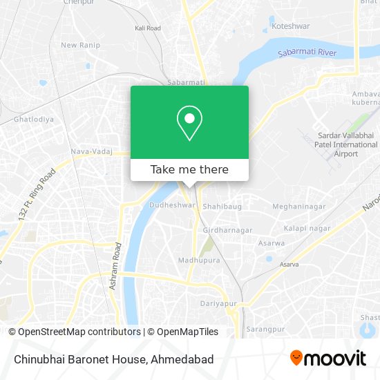 Chinubhai Baronet House map