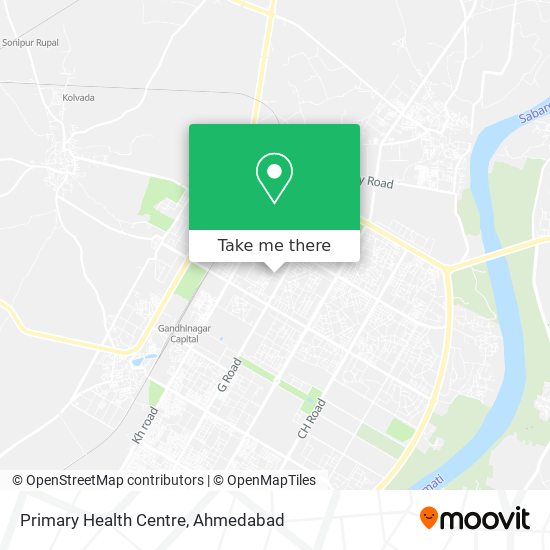Primary Health Centre map