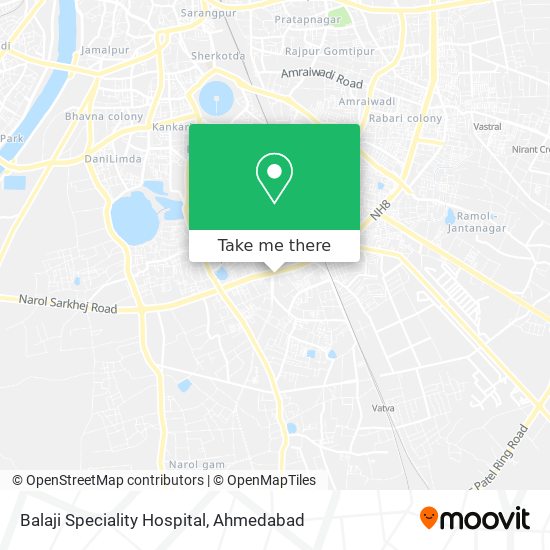 Balaji Speciality Hospital map