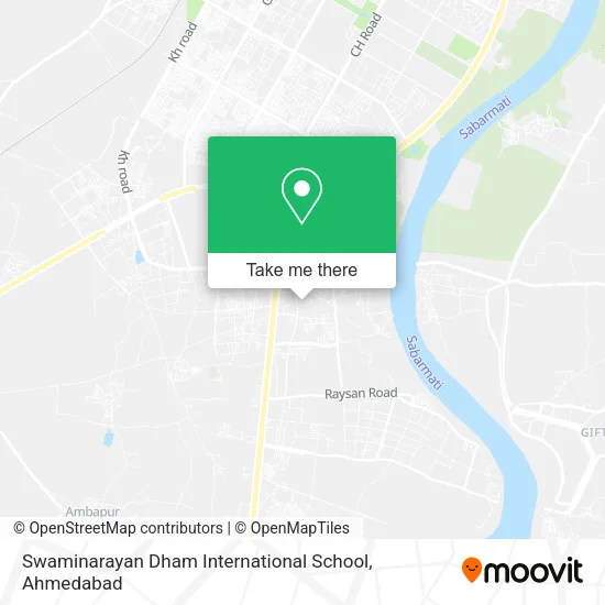 Swaminarayan Dham International School map