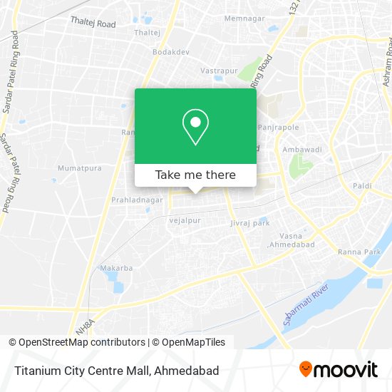 Titanium City Centre Mall map