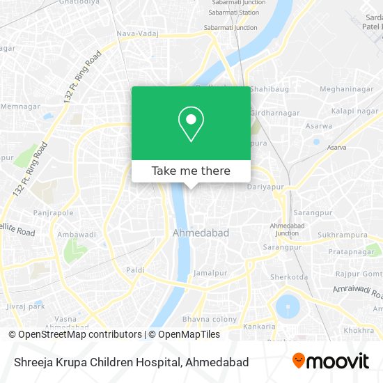 Shreeja Krupa Children Hospital map