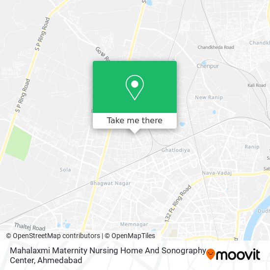 Mahalaxmi Maternity Nursing Home And Sonography Center map