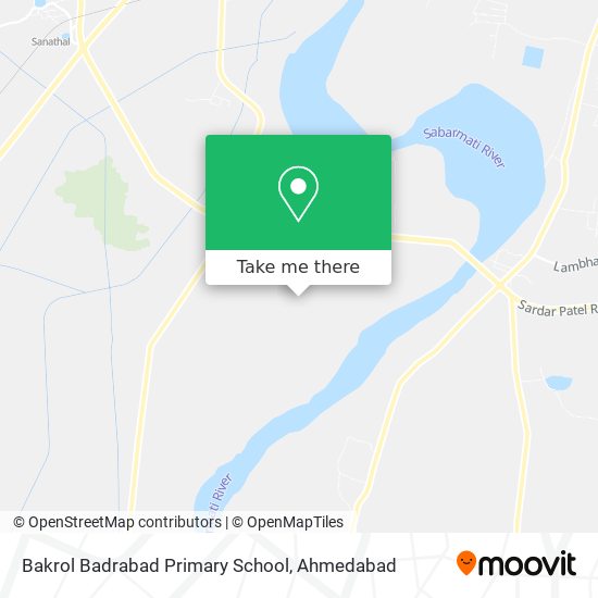 Bakrol Badrabad Primary School map