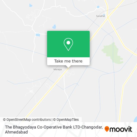 The Bhagyodaya Co-Operative Bank LTD-Changodar map