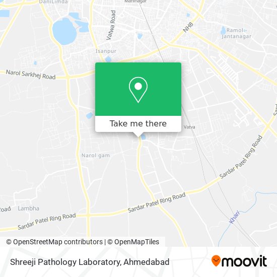 Shreeji Pathology Laboratory map
