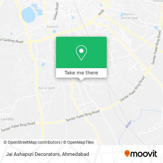 Jai Ashapuri Decorators map