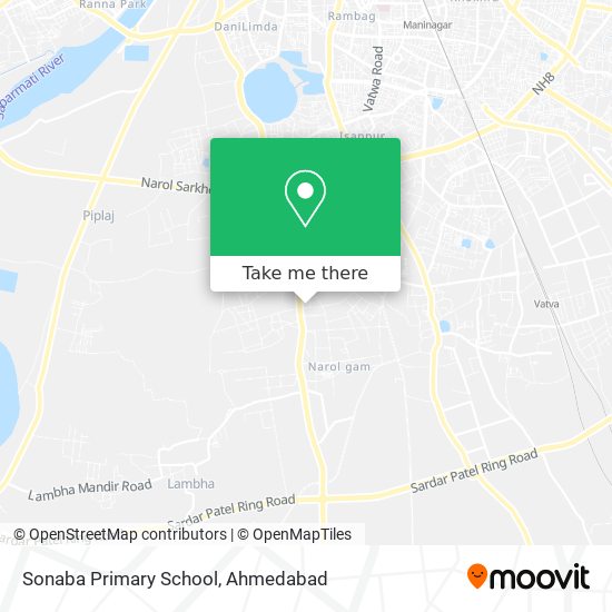 Sonaba Primary School map