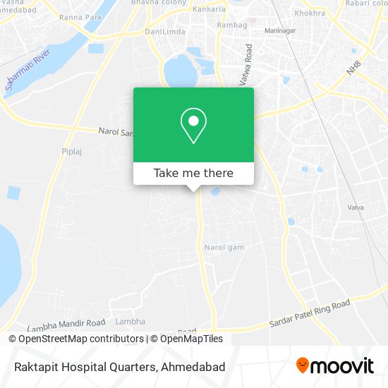 Raktapit Hospital Quarters map