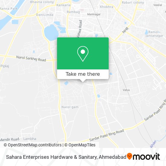 Sahara Enterprises Hardware & Sanitary map