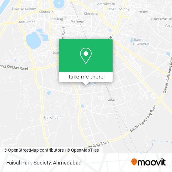 Faisal Park Society map