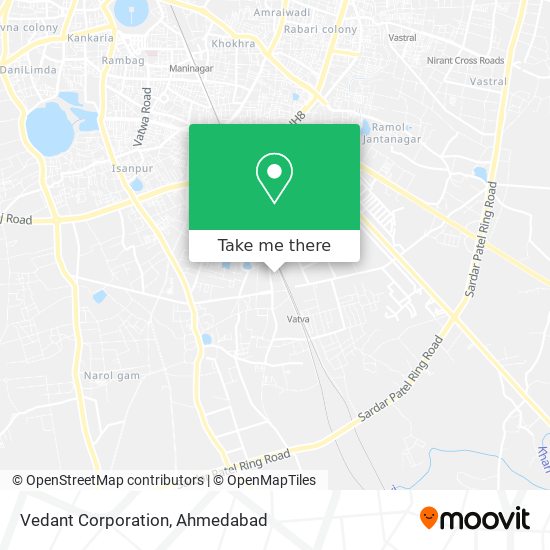 Vedant Corporation map