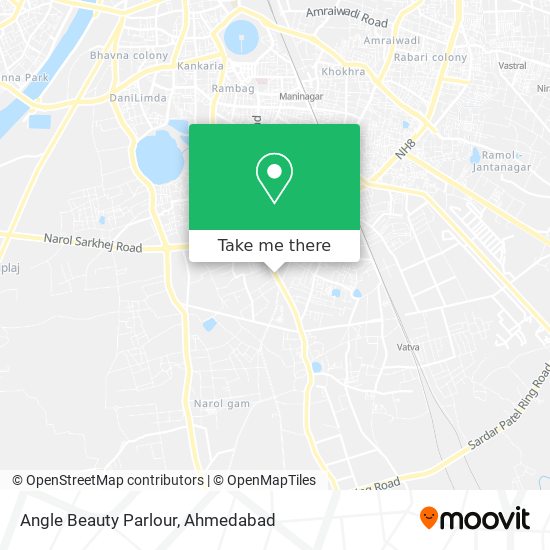 Angle Beauty Parlour map