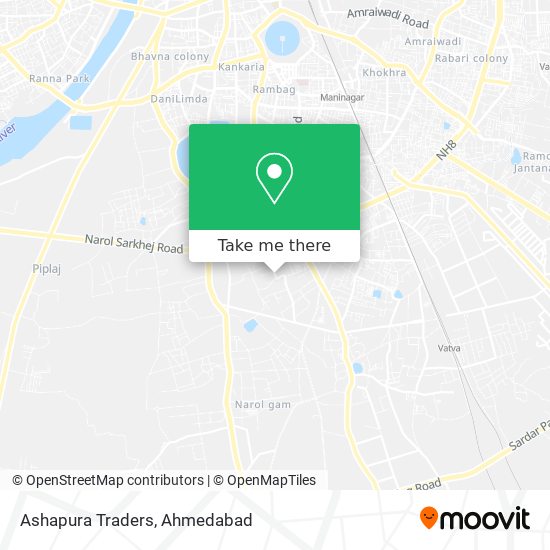 Ashapura Traders map